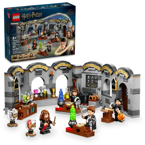 LEGO Harry Potter Hogwarts Castle: Potions Class, Collectible Halloween Toy for 8 Year Old Girls and Boys, 76431
