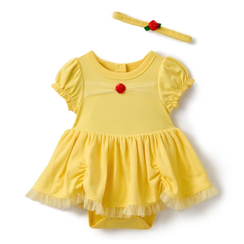 Beauty and the Beast Belle Baby Costume Bodysuit