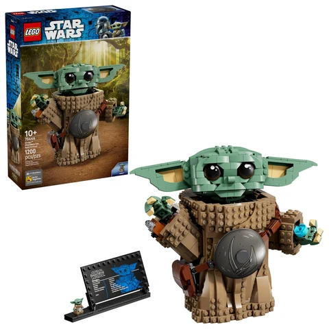 LEGO Star Wars Grogu (Mandalorian Apprentice) Building Toy - Build and Display Set for Boys & Girls, Ages 10, 75446