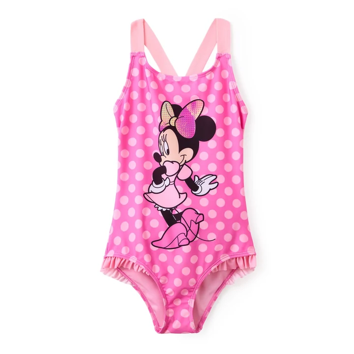 Minnie Mouse Cross-Back Kids’ Swimsuit · view 1