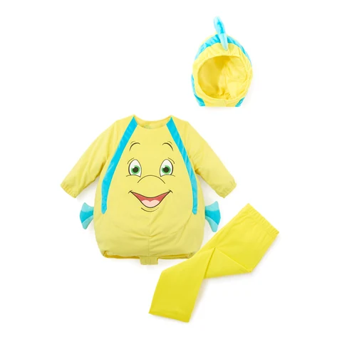 The Little Mermaid Flounder Baby Costume
