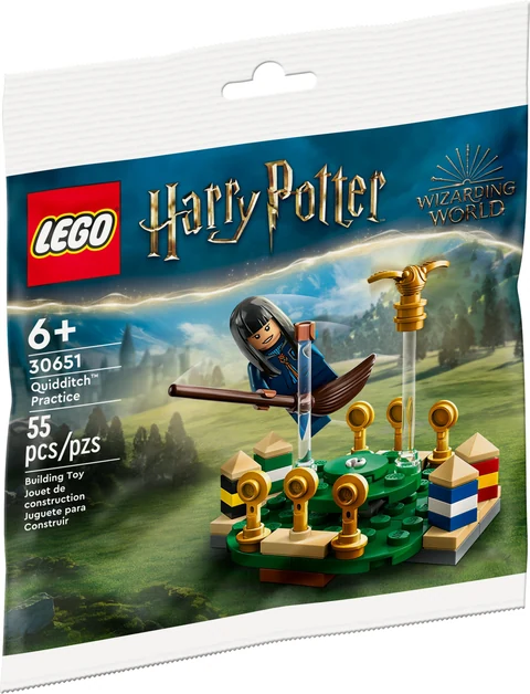 LEGO Harry Potter Quidditch Practice 30651, Piece count: 55