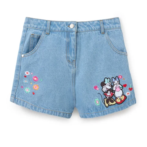 Minnie Mouse and Daisy Kids’ Denim Shorts