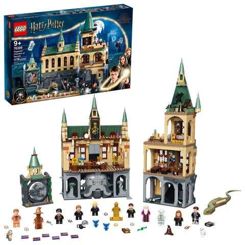 LEGO Harry Potter Hogwarts Chamber of Secrets 76389 Castle Toy with The Great Hall