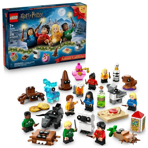 LEGO Building toy Harry Potter Advent Calendar 2025 Harry, Draco & Luna 7+ years, 278 pieces