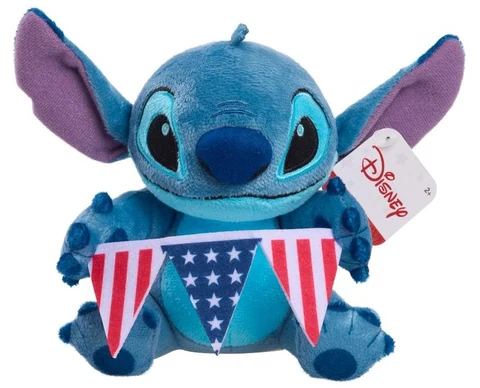 Disney Patriotic Stitch Plush