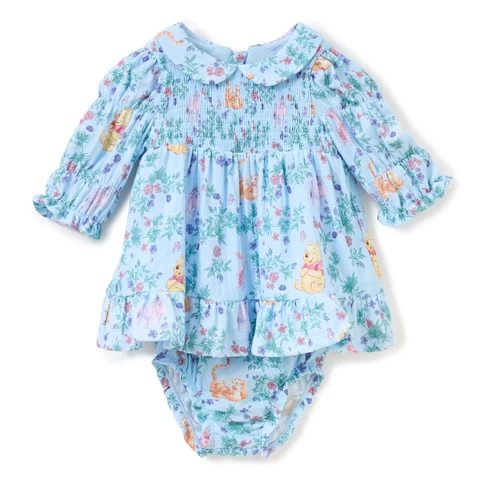 Winnie the Pooh Baby Dress and Bloomers Set