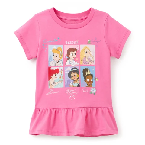 Disney Princess Ruffle-Hem Kids’ Top