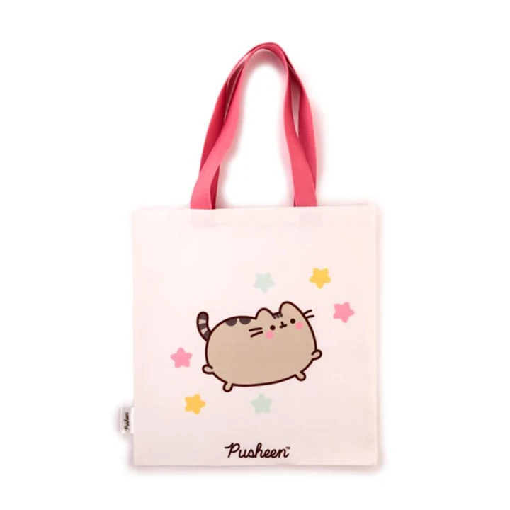 Pusheen 猫可重复使用托特包 · 视图 1