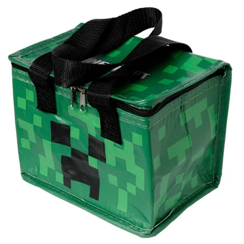 Minecraft Creeper RPET Insulated Lunch Bag