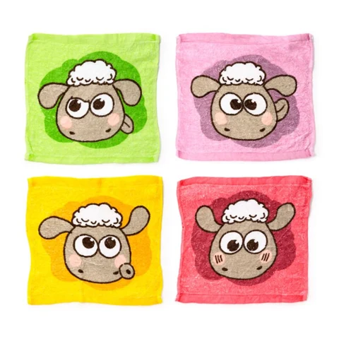 小羊肖恩 Kawaii 压缩旅行毛巾