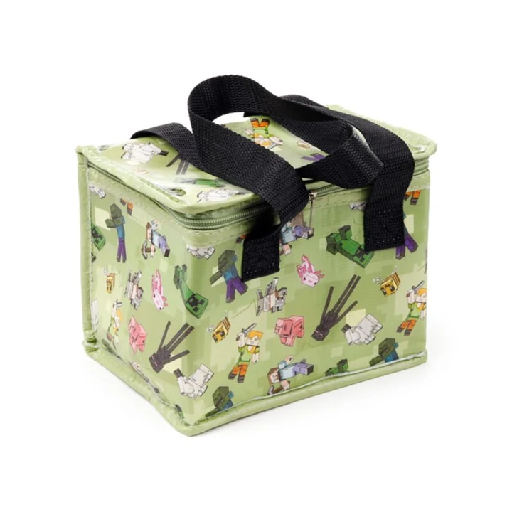 Minecraft Explore More RPET Insulated Lunch Bag · view 1
