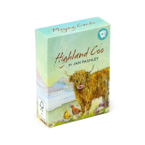 Baraja estándar Highland Coo de Jan Pashley