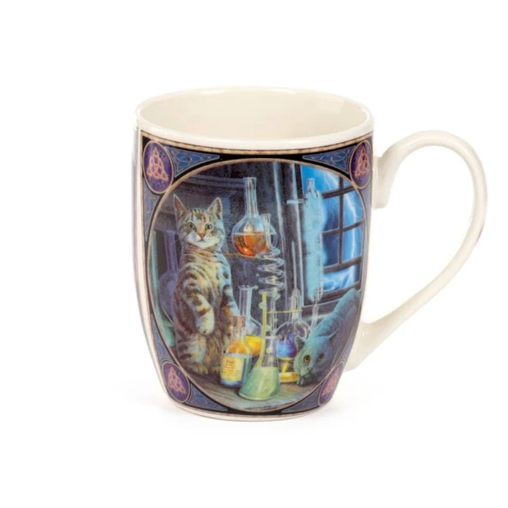 Lisa Parker Jekyll & Hyde Cats Porcelain Mug — 300 ml · view 1
