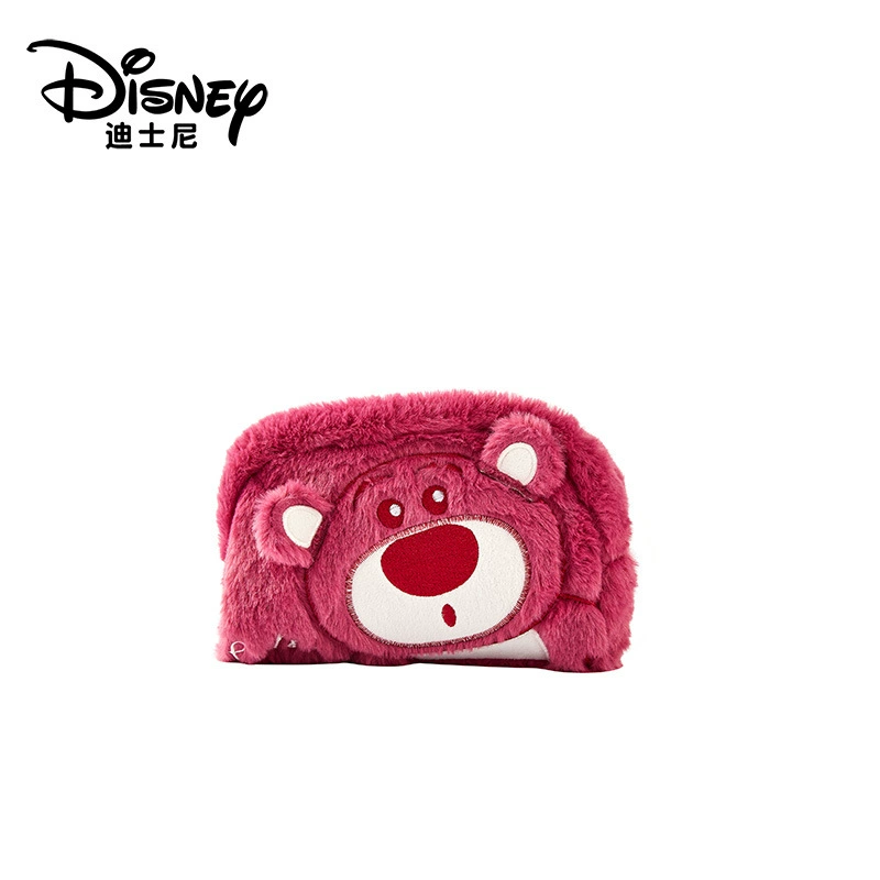 Estuche afelpado Disney con cuerpo redondeado, paneles faciales elevados y diseños de Lotso, Judy Hopps o Winnie the Pooh · vista ampliada 1