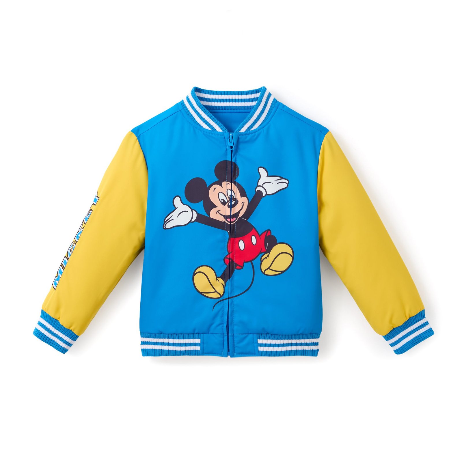 Mickey Mouse Contrast Baseball Kids’ Jacket · enlarged view 1