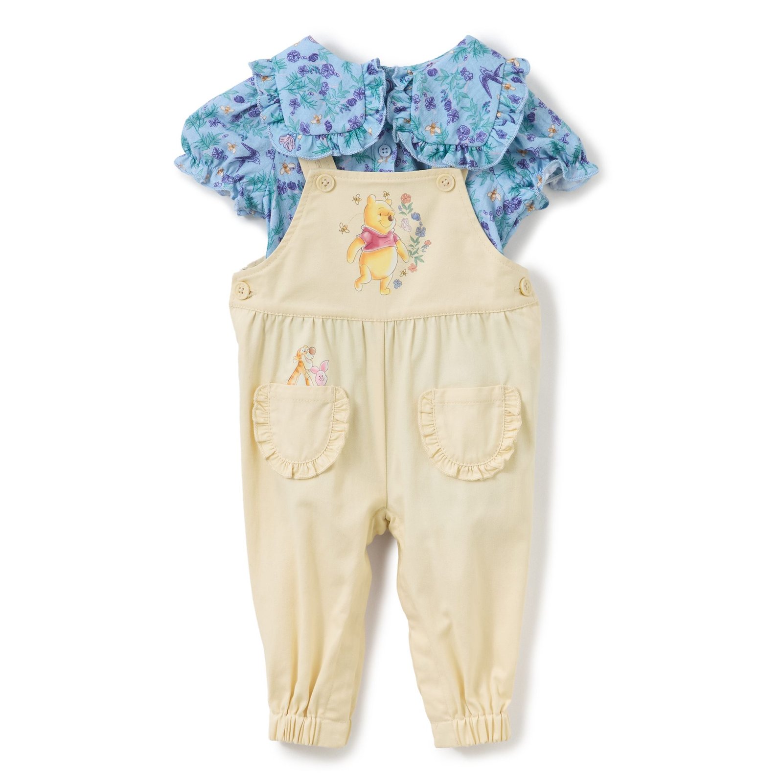 Winnie the Pooh Baby Dungaree and Bodysuit Set · enlarged view 1