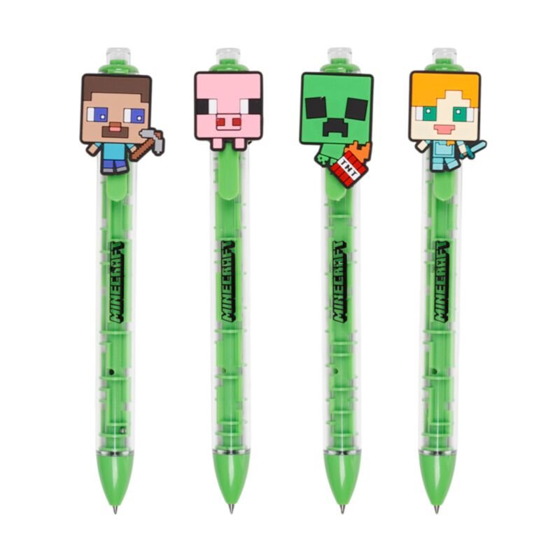 Minecraft Maze Pen with Silicone Topper · enlarged view 1