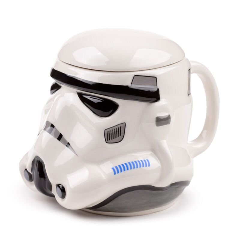 The Original Stormtrooper 头盔造型带盖陶瓷杯 · 放大视图 1