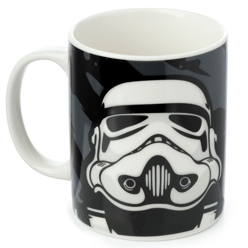 Taza de porcelana negra The Original Stormtrooper · vista ampliada 1