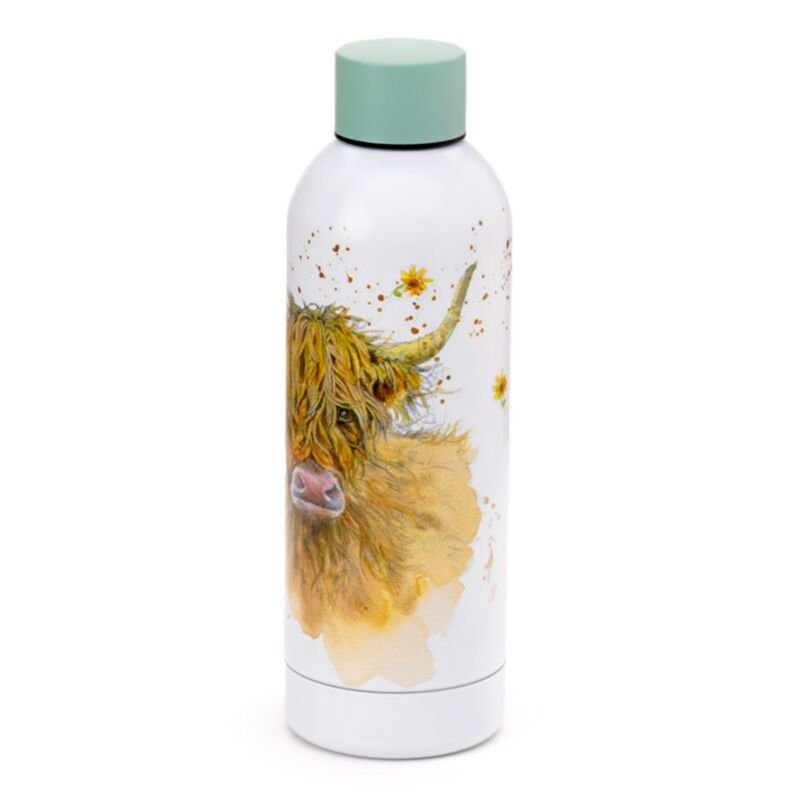 Botella térmica para bebidas Highland Coo de Jan Pashley, 530 ml