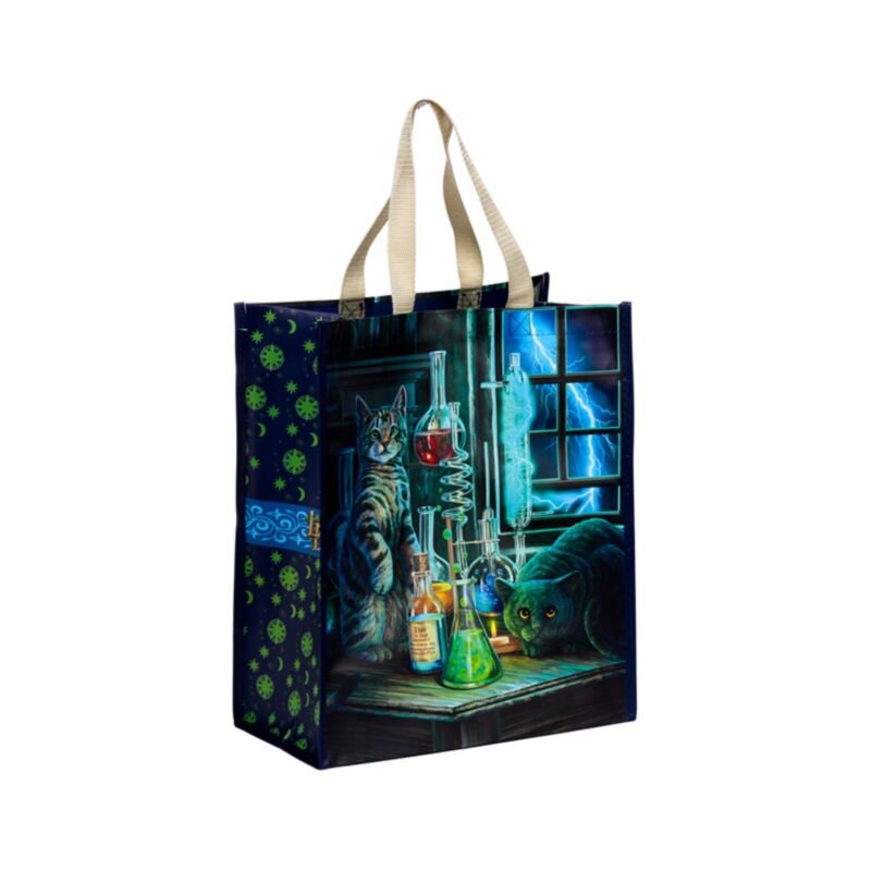 Bolsa de compra reutilizable Jekyll and Hyde Cats de Lisa Parker