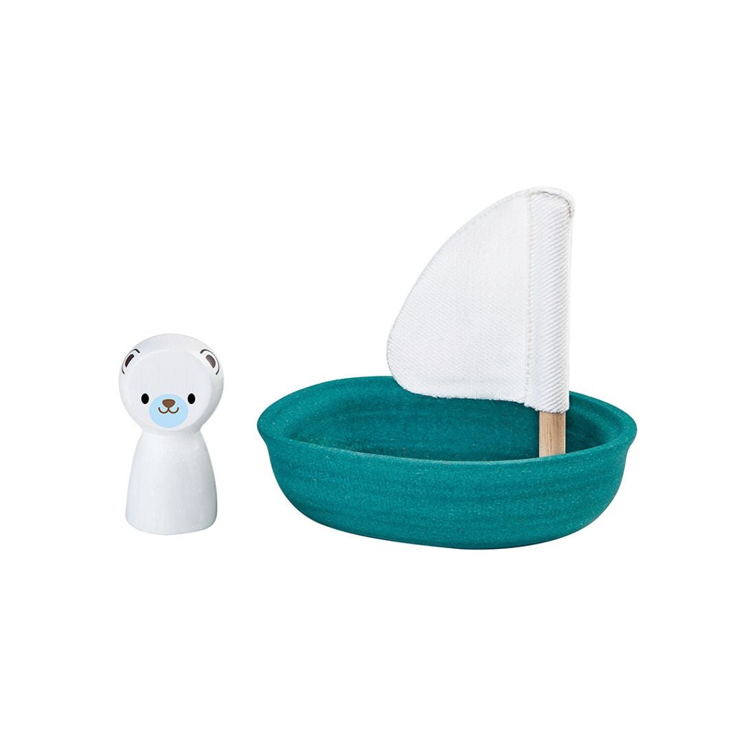 PlanToys Sailing Boat - Polar Bear · detail image 7
