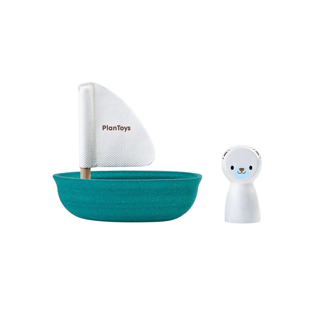 PlanToys Sailing Boat - Polar Bear · detail image 8