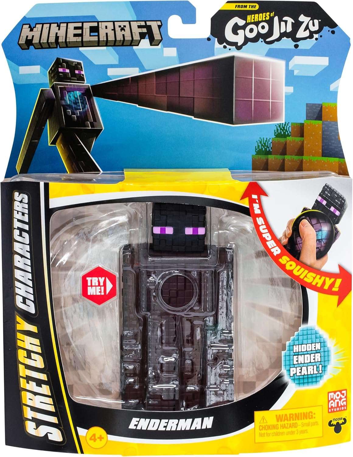 Heroes of Goo Jit Zu Minecraft Enderman Action Figure · detail image 1
