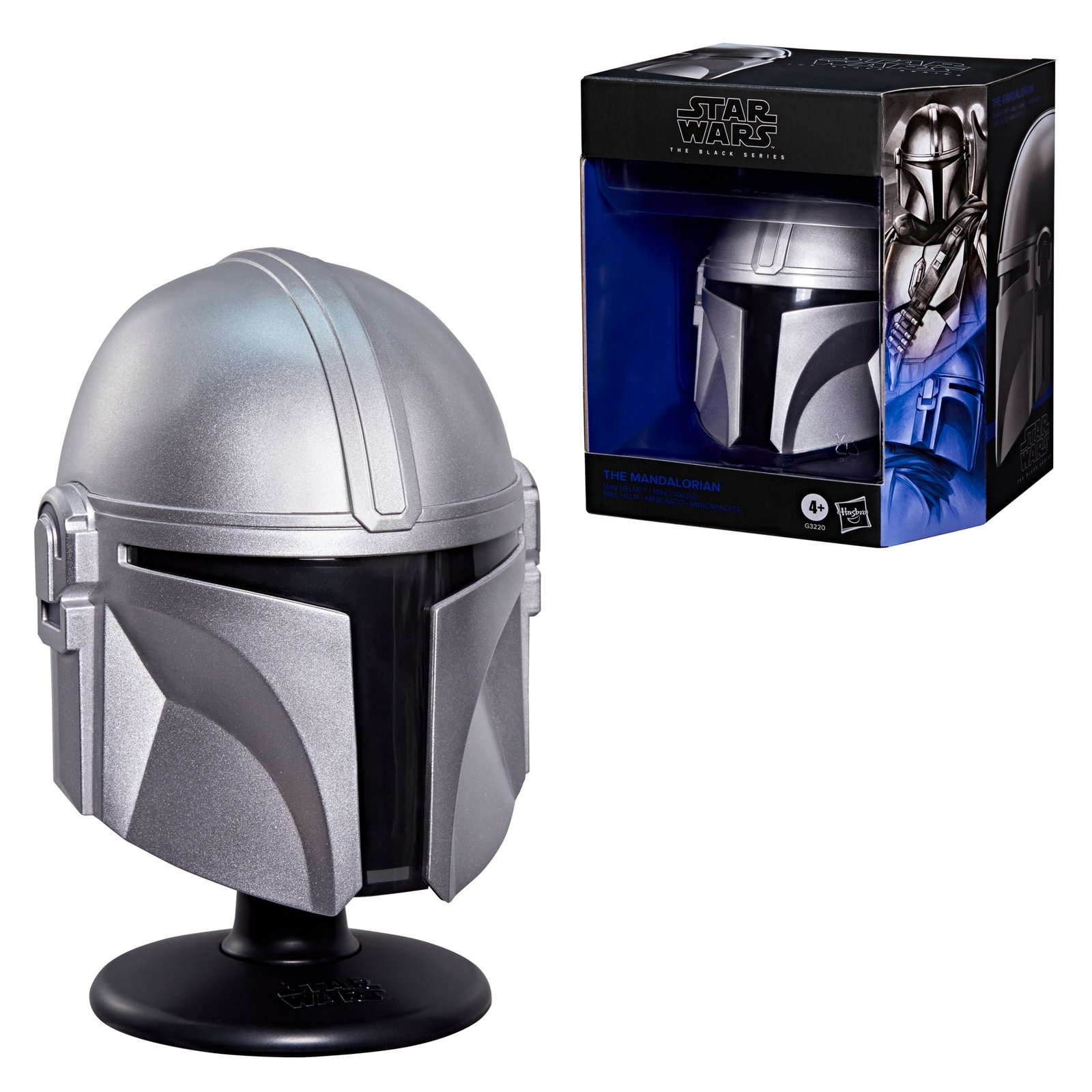 Star Wars The Black Series The Mandalorian Premium Mini Helmet for Display, 6 In. Scale · detail image 1