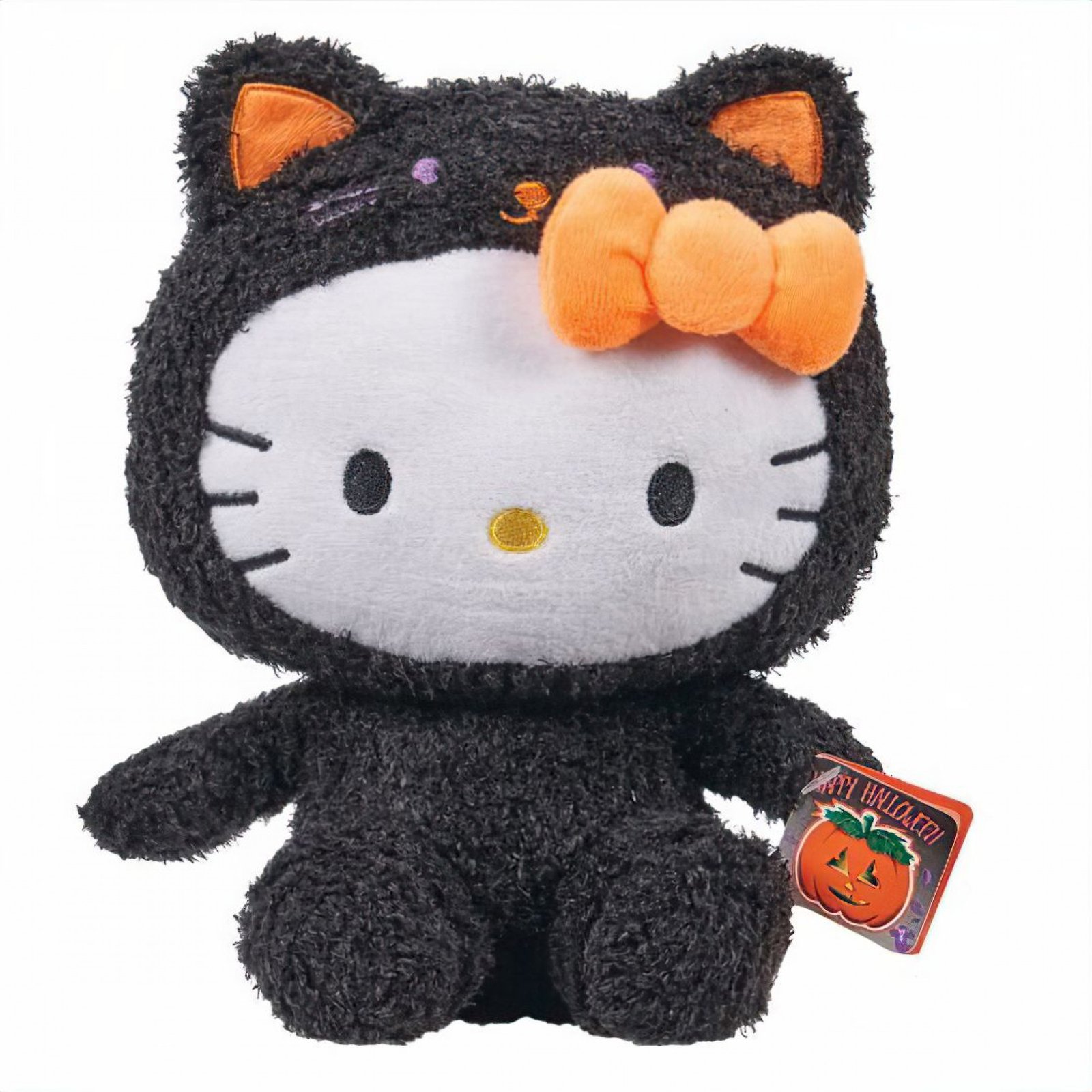 Hello Kitty Black Cat Costume 10" Plush Doll · detail image 1