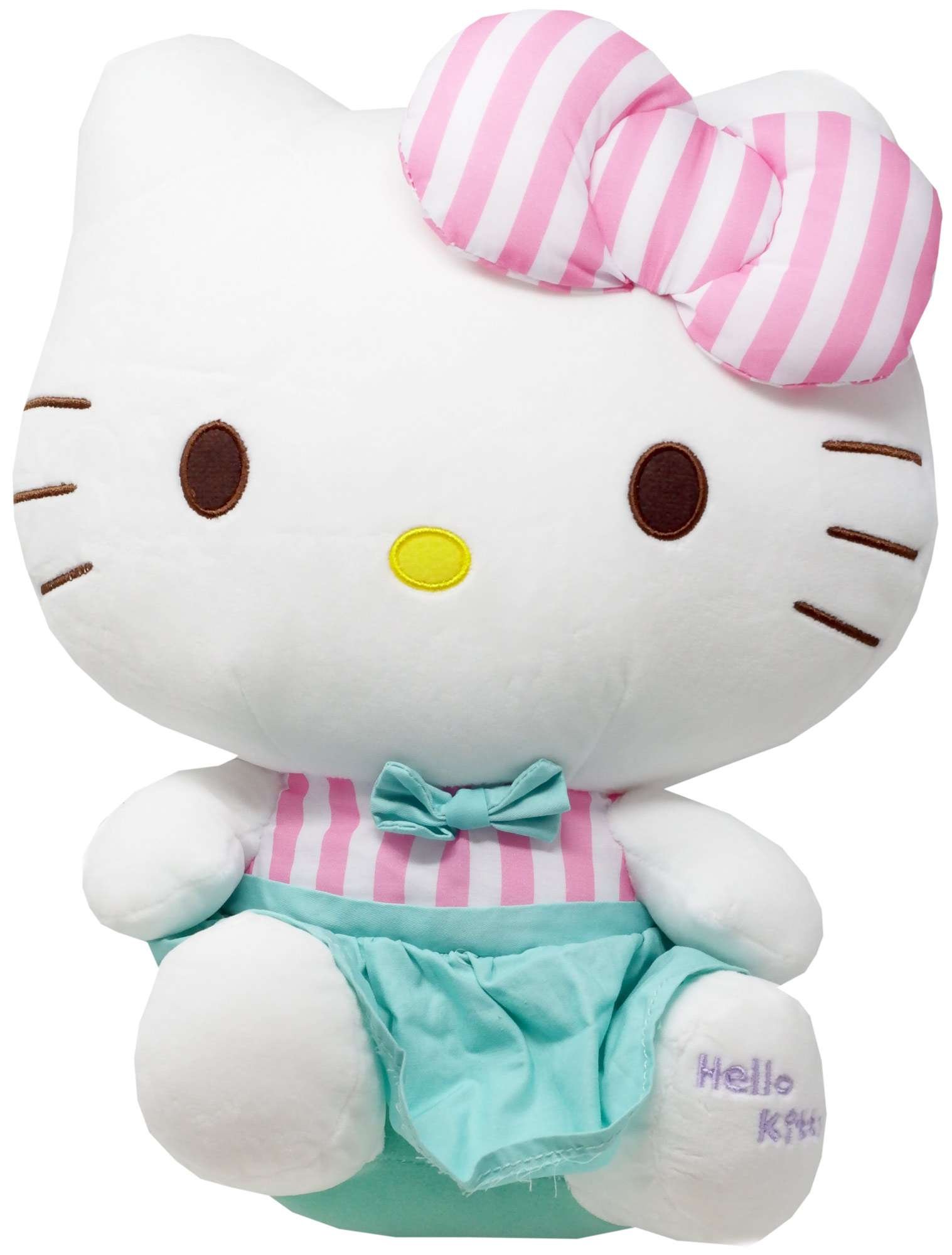 Sanrio Hello Kitty Plush (Green & Pink) · detail image 1