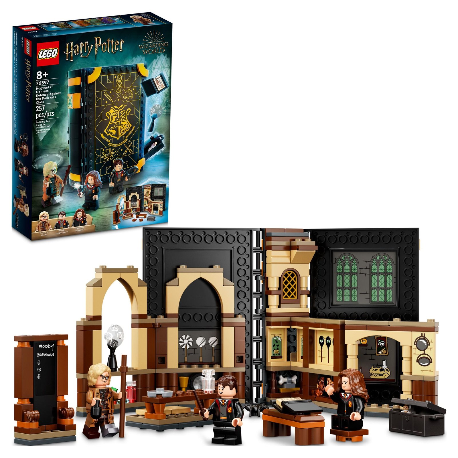 LEGO Harry Potter Hogwarts Moment: Defence Class 76397 Building Kit; Collectible Classroom Playset for Ages 8+ (257 Pieces) · detail image 1