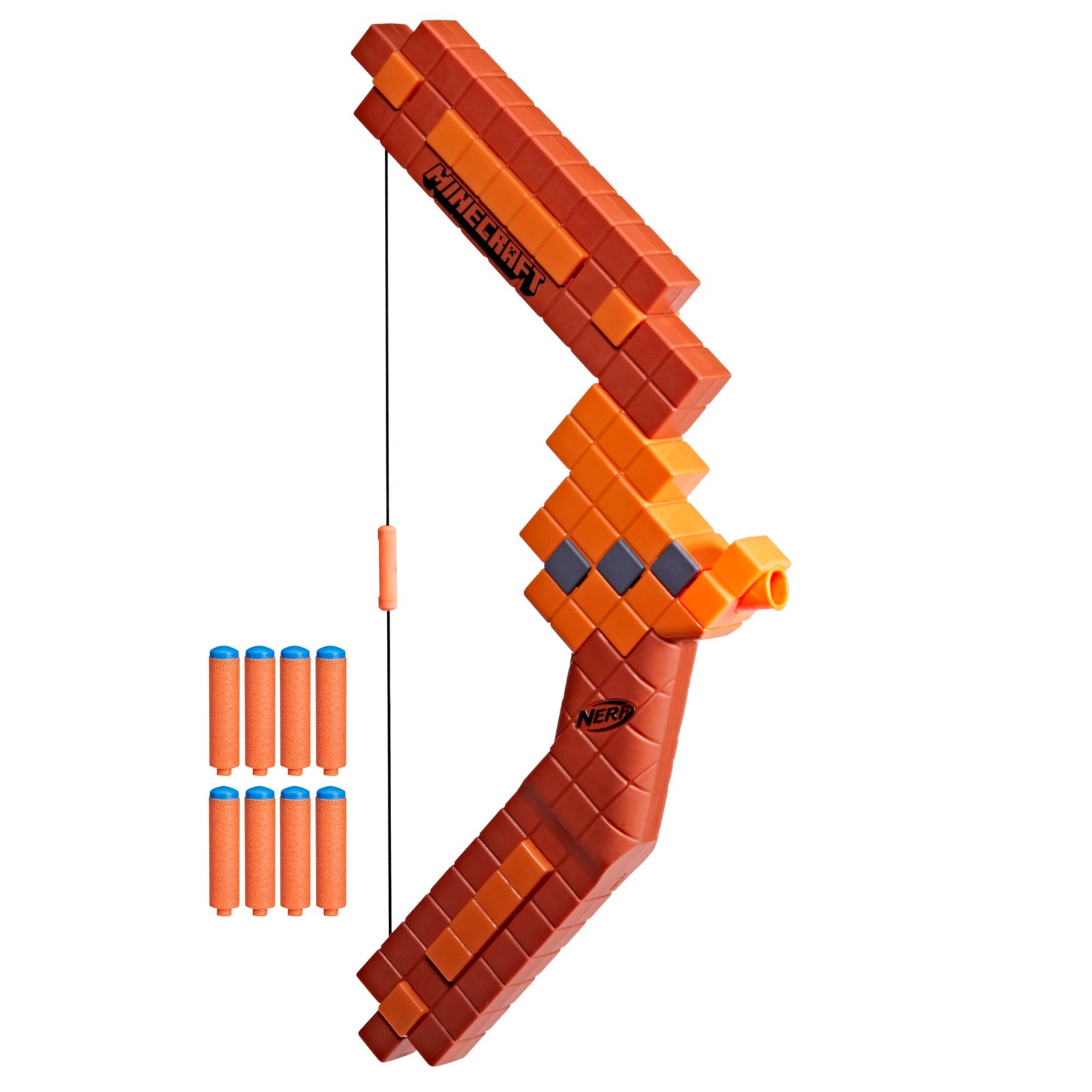 Nerf Minecraft Bow Dart Blaster, 8 N1 Darts Compatible Only with Nerf N1 Dart Blasters for Kids, Ages 8 and up · detail image 1